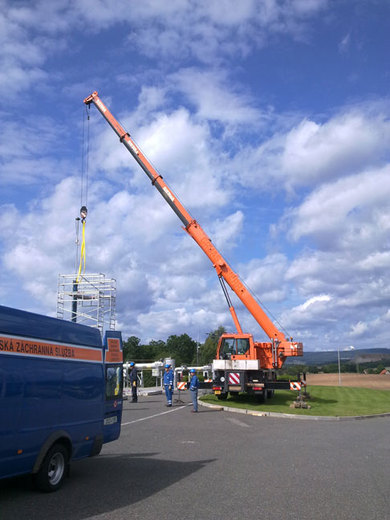 RWE - zásobník plynu