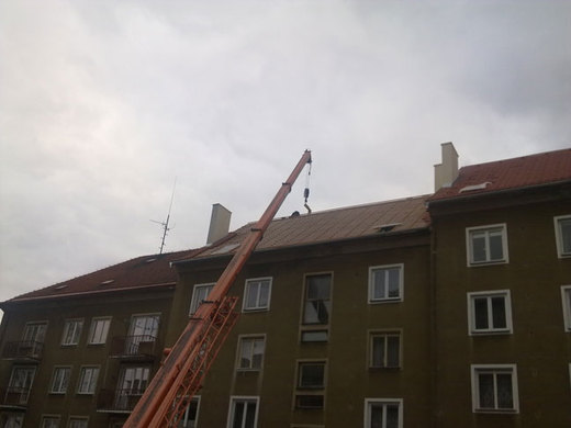 Střechy Příbram